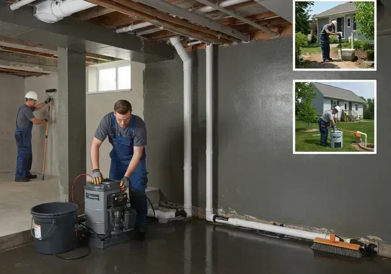 Basement Waterproofing and Flood Prevention process in Morrisonville, IL